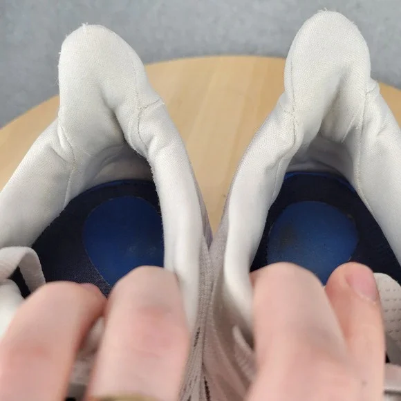 Hoka One One Clifton 8 Mens Running Shoes White Nimbus Cloud Road Trainers - Picture 8 of 10